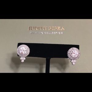 Judith Ripka Dew Drop Earrings 
Diamonque